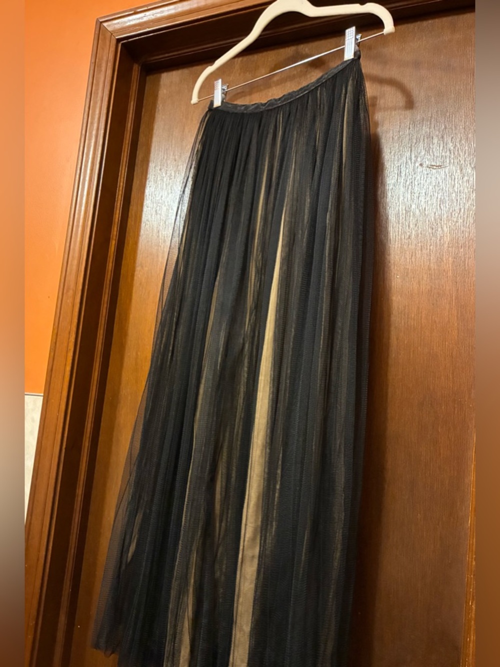 Massimo Dutti Skirt / Black Mesh